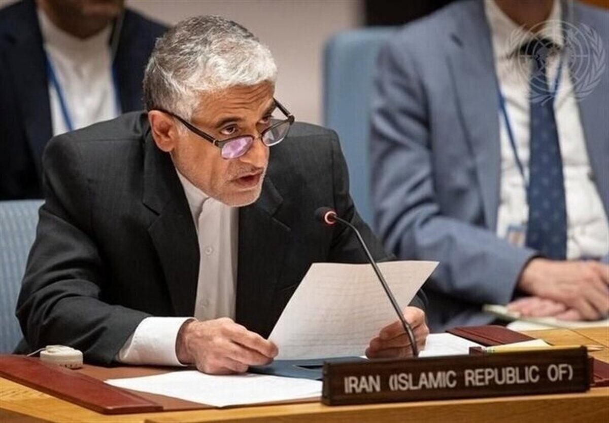 سفیر ایران در سازمان ملل: باور داریم آینده فلسطین باید به دست خودشان تعیین شود | پیگیری عدالت راهی جز مقاومت باقی نمی&zwnj;گذارد