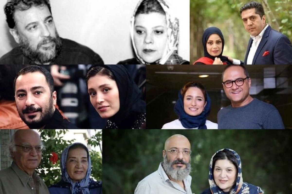 زوج های هنرمند سینما و تلویزیون را بشناسید