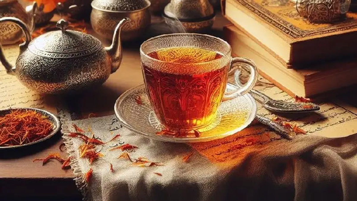 خانه&zwnj;داری| با طرز تهیه راحت چای زعفرانی بیشتر آشنا شویم