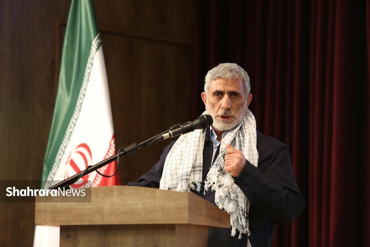 فرمانده نیروی قدس: امروز تمرکز بر حمایت از حزب&zwnj;الله و سایر اجزای جبهه مقاومت است