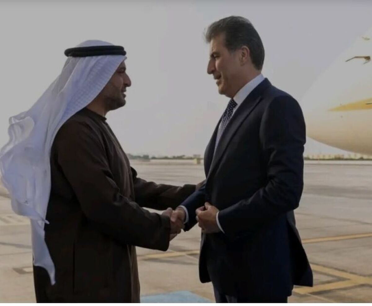 سفر رئیس اقلیم کردستان عراق به امارات