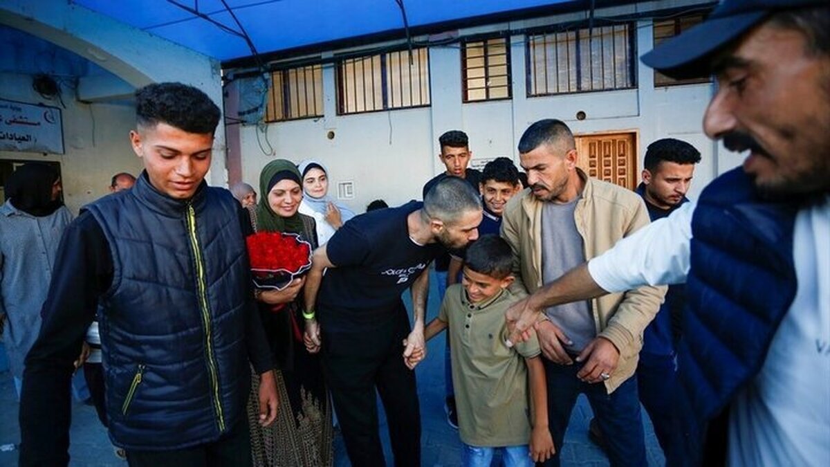 ۵ اسیر فلسطینی اهل نوار غزه آزاد شدند
