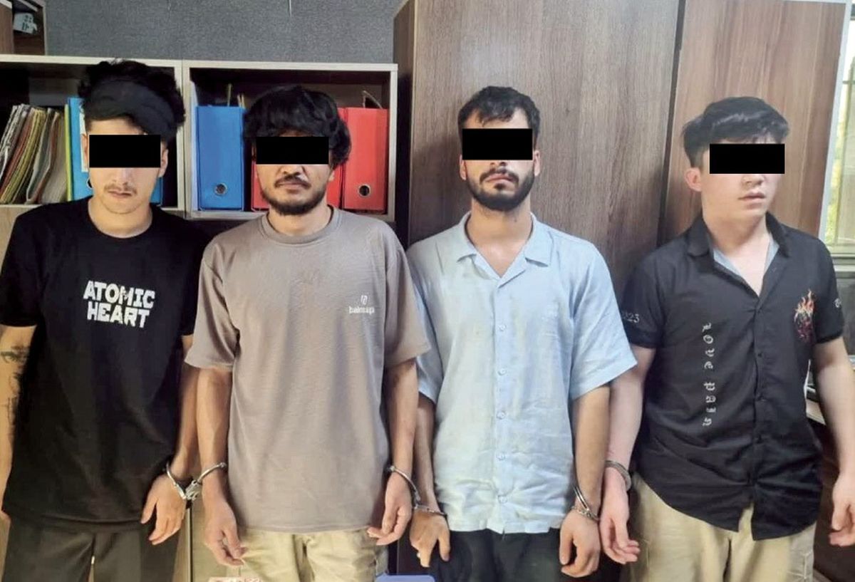 دستگیری گروگانگیران ۷ هزار دلاری خارجی توسط پلیس مشهد + عکس