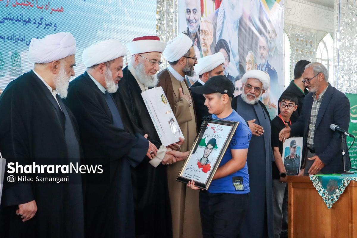 دومین همایش بین&zwnj;المللی &laquo;غدیر و مقاومت&raquo; با قرائت پیام شیخ نعیم قاسم و آیت&zwnj;الله مکارم شیرازی برگزار شد+ فیلم