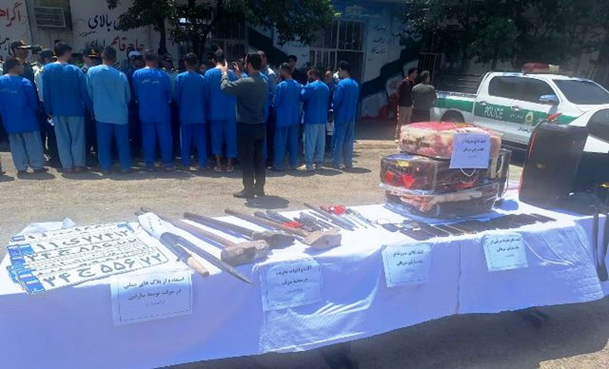 انهدام چند باند سرقت در استان مازندران + عکس