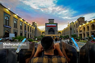 گزارش تصویری | حال و هوای حرم مطهر رضوی در شب عید سعید غدیر خم