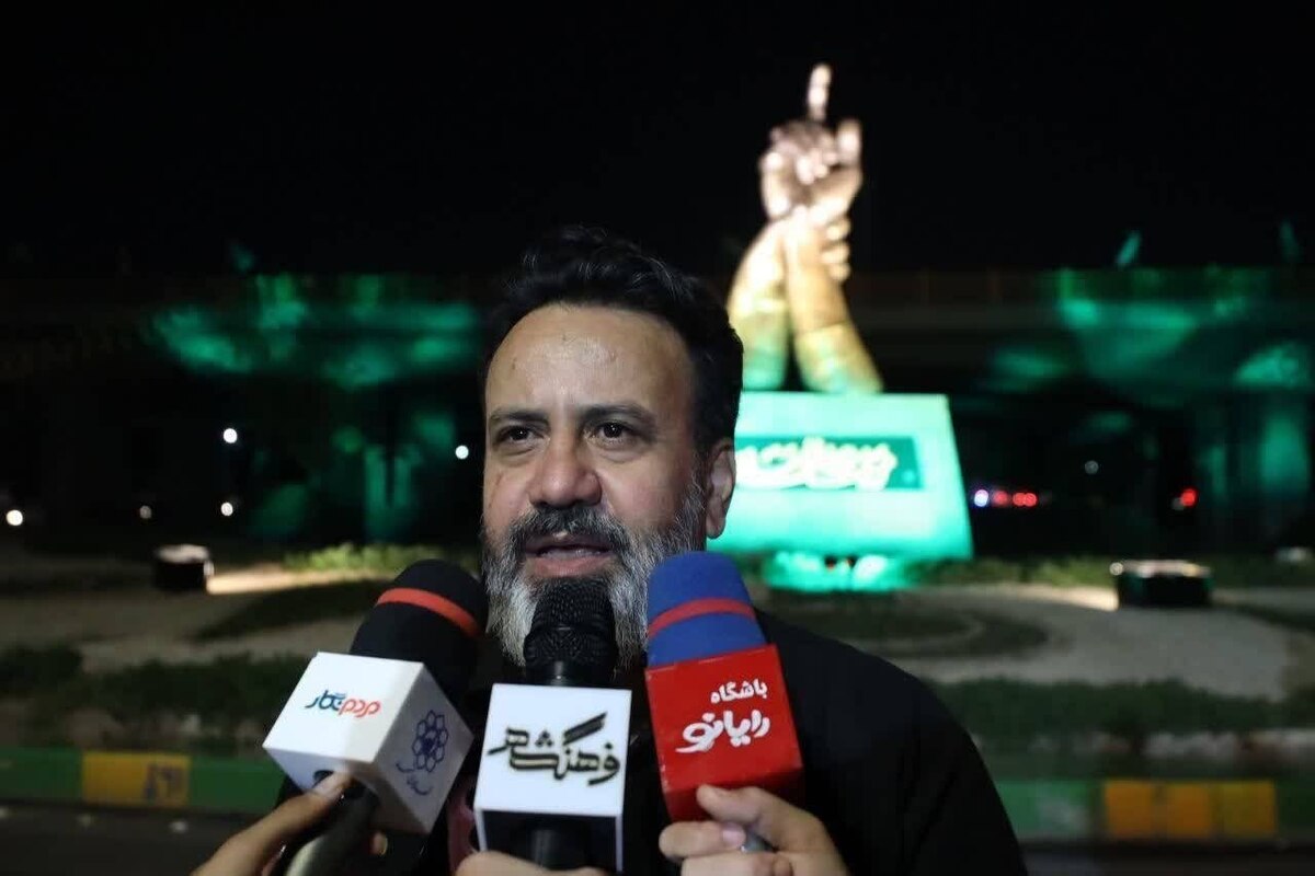 رونمایی از المان فاخر غدیر در مشهد؛ نمادی ماندگار از فرهنگ ولایت در ورودی شهر