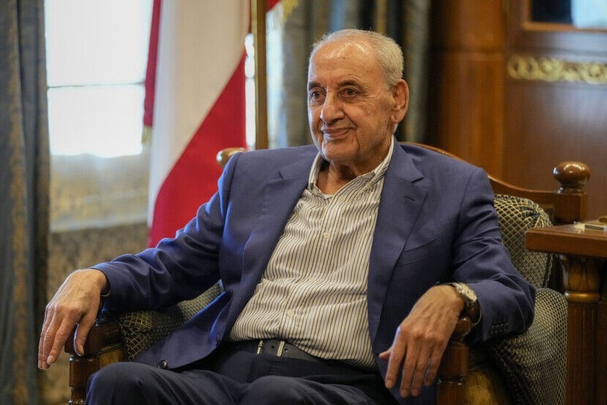 رئیس پارلمان لبنان: آتش بس باید فراگیر و بدون هیچ گونه شروطی باشد