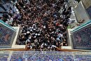 عکس‌هایی از مراسم تشییع پیکر آیت الله شیخ محمد اسحاق فیاض در کاظمین