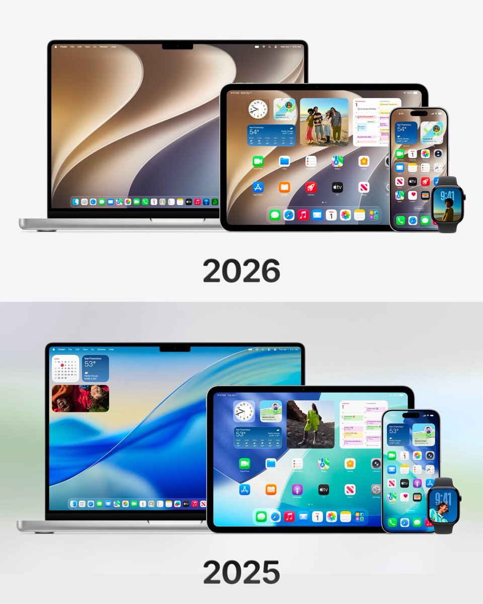 همه چیز درباره iOS ۲۷ اپل + جزئیات و دانلود والپیپر‌های رسمی
