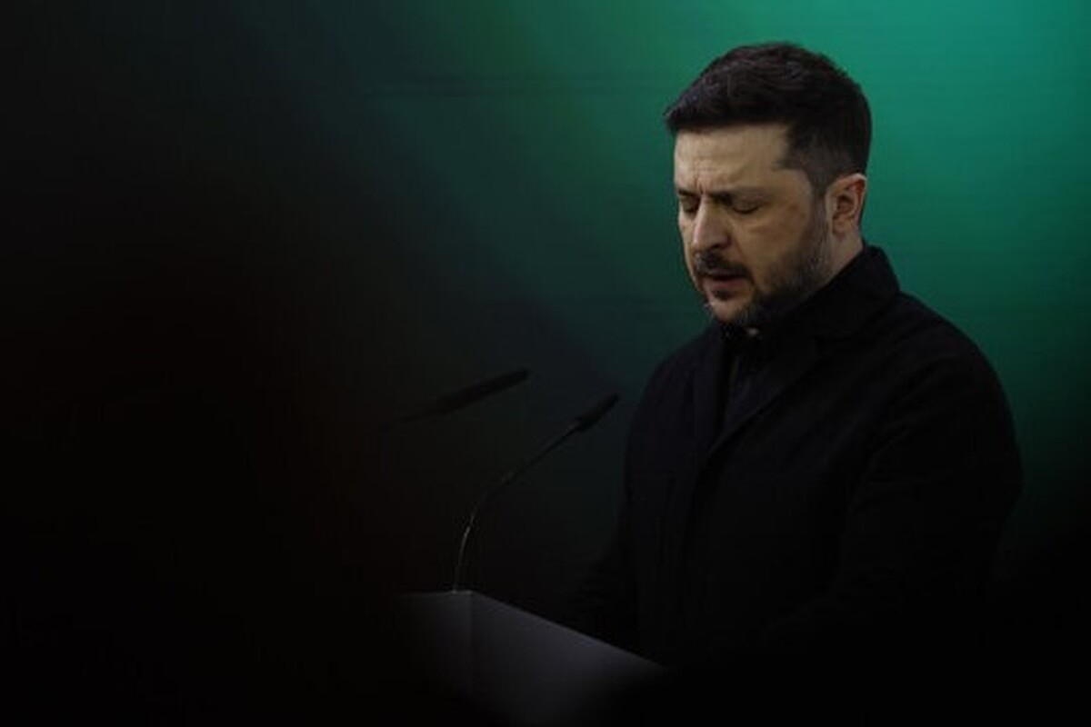 زلنسکی: پیشنهاد صدراعظم آلمان ناعادلانه است