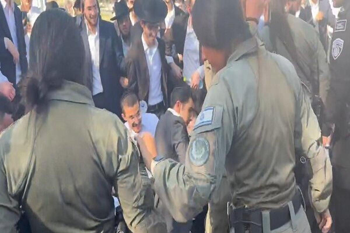 درگیری شدید حریدی&zwnj;ها با پلیس رژیم صهیونیستی
