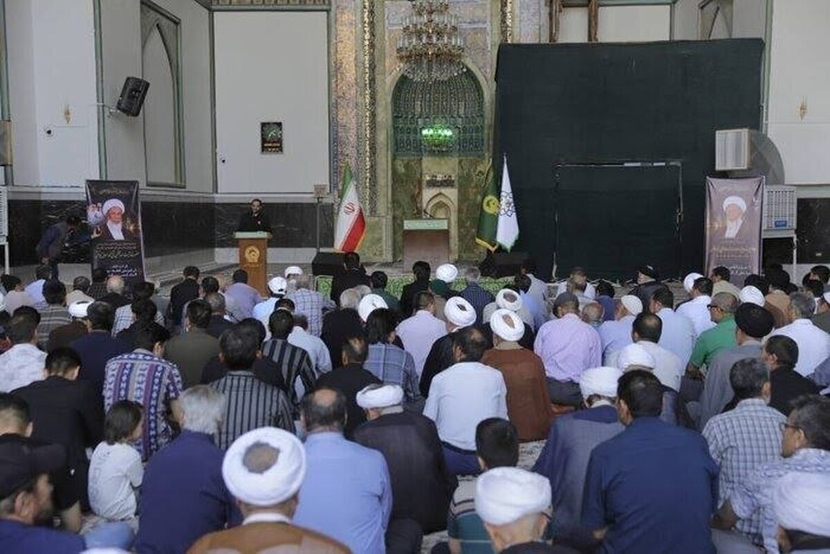 آیین بزرگداشت هفتمین روز درگذشت آیت&zwnj;الله محمداسحاق فیاض در حرم مطهر رضوی برگزار شد