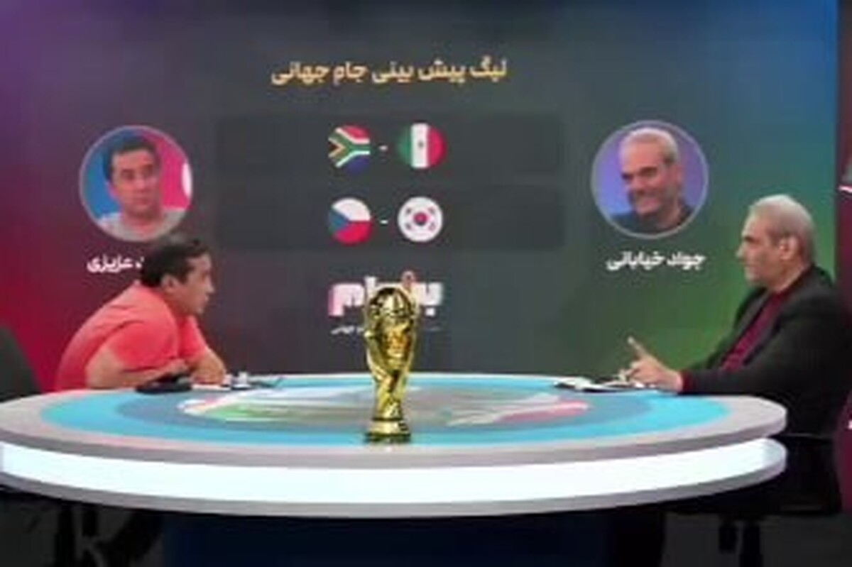 ویدئو | کری&zwnj;خوانی خداداد عزیزی و جواد خیابانی بر سر پیش&zwnj;بینی بازی&zwnj;ها