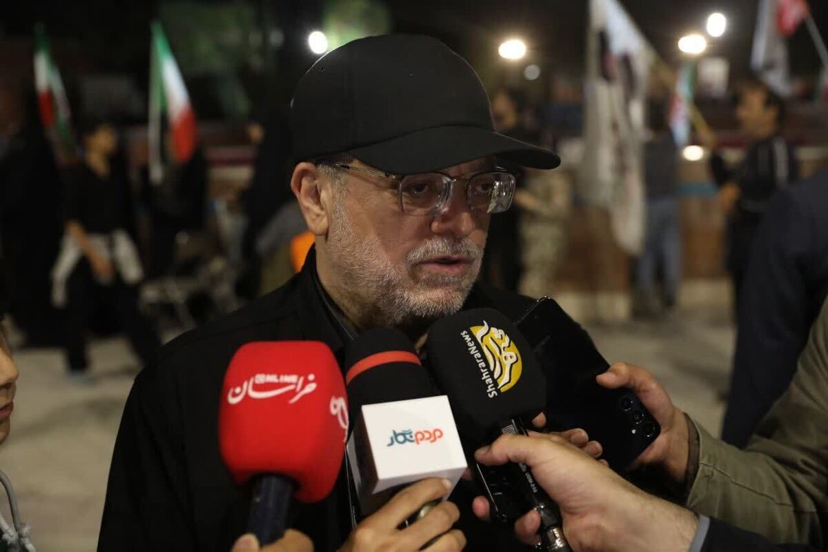 پیش&zwnj;بینی حضور ۱۲ میلیون نفر در مراسم تشییع و تدفین رهبر شهید انقلاب اسلامی در مشهد