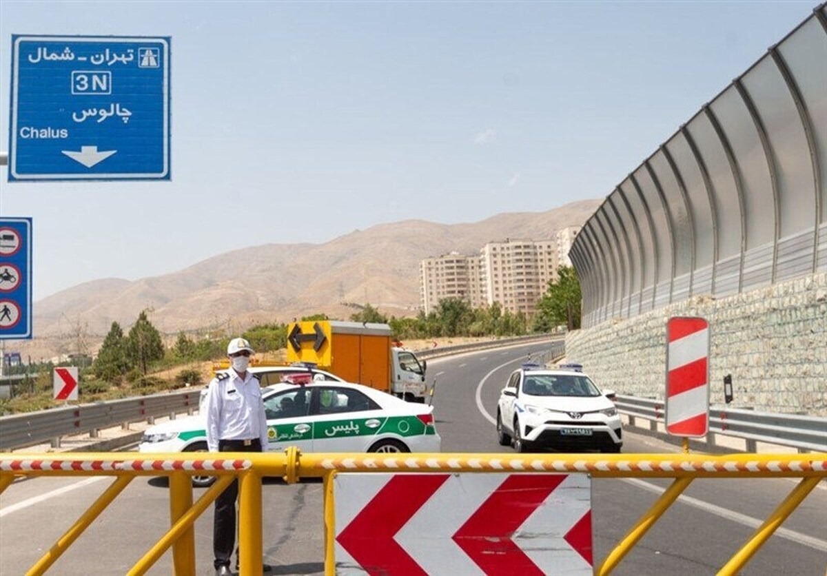 ترافیک سنگین در جاده چالوس و هراز (۲۲ خرداد ۱۴۰۵)