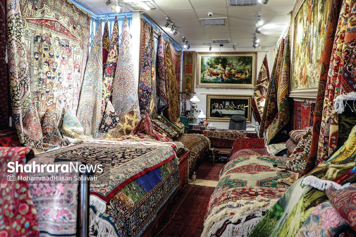 تولید سالانه ۳۳۳ هزار مترمربع فرش دست&zwnj;باف در خراسان&zwnj;رضوی | گره کور مشکلات بر تاروپود صادرات فرش