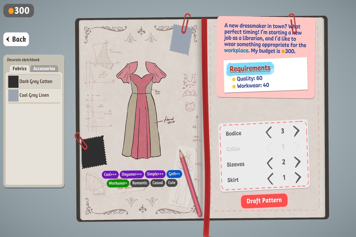 تصویر رسمی بازی Dressmaker