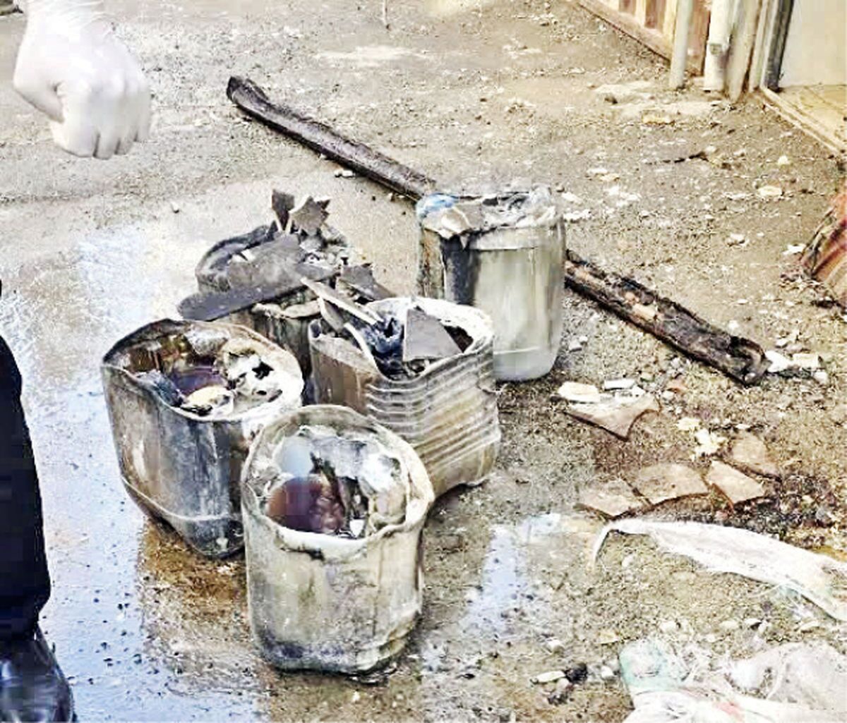 مرگ ۶ عضو یک خانواده دراثر حریق ناشی از دپوی بنزین در پاکدشت تهران