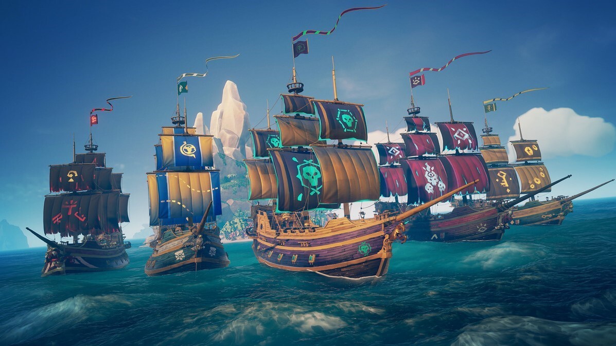 معرفی بهترین بازیهای ماجراجویی همکاریمحور (Co-Op) در سال ۲۰۲۶ تصویر رسمی بازی Sea of Thieves