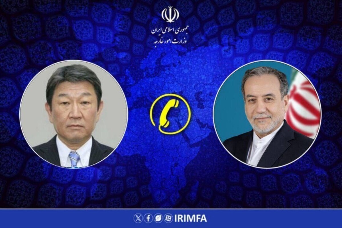 گفت‌وگوی تلفنی وزرای امور خارجه جمهوری اسلامی ایران و ژاپن