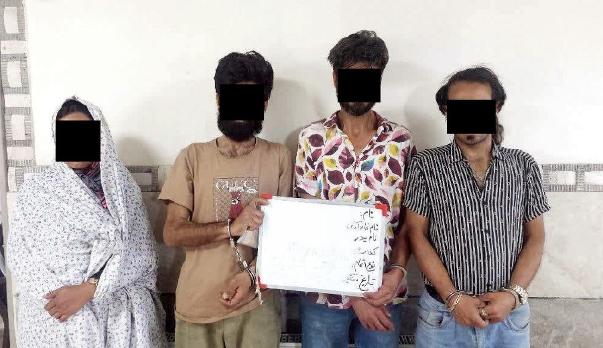 دستگیری سردسته باند دزدان کلاه سیاه توسط پلیس مشهد + عکس