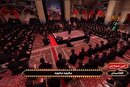 ویدئو | عزاداری و سینه زنی مهاجرین افغانستانی در برنامه حسینیه معلی