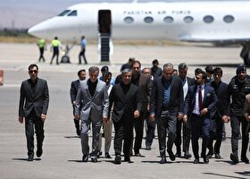 وزیر کشور پاکستان وارد مشهد شد (۳۰ خرداد ۱۴۰۵)