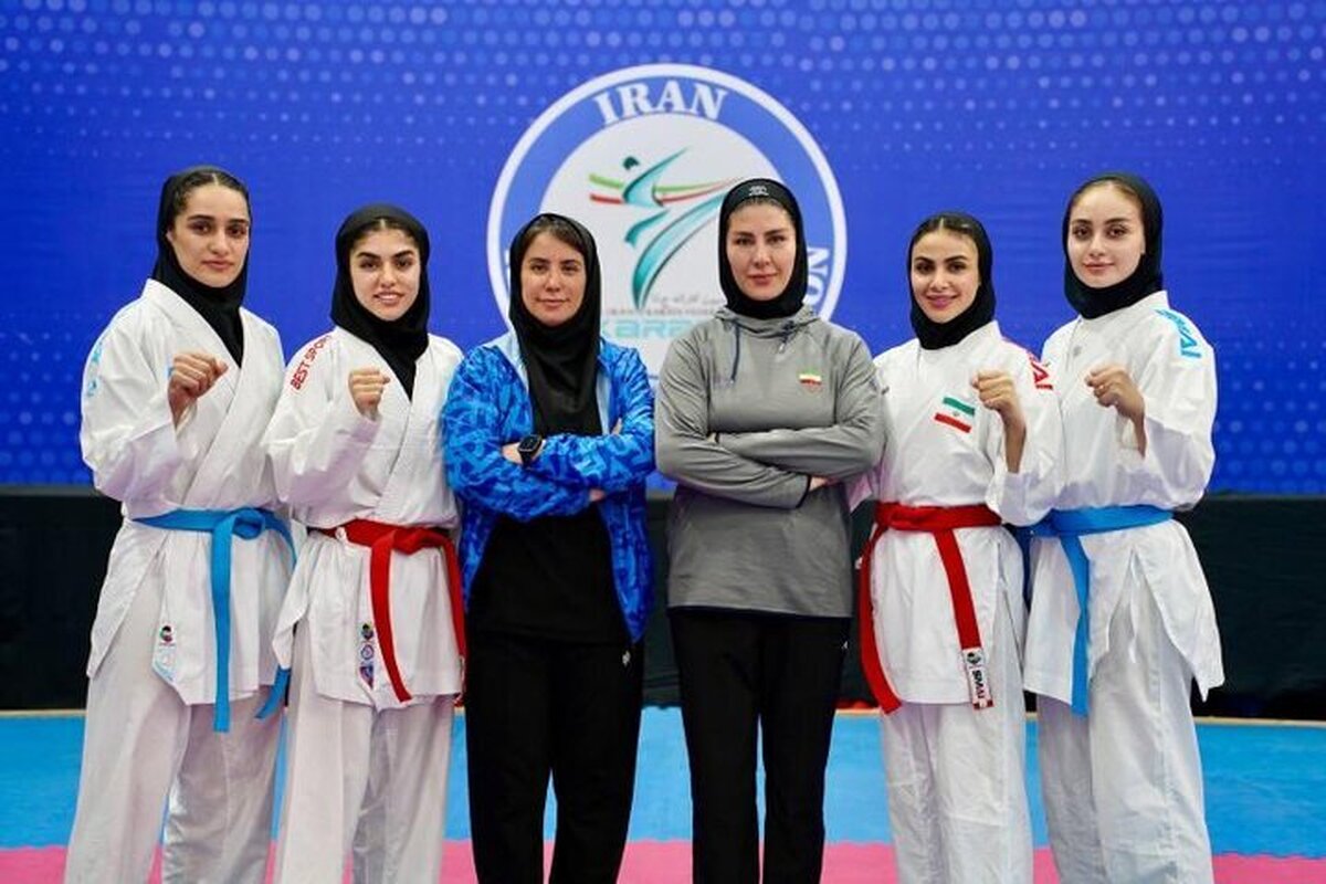 رقابت&zwnj;های کاراته قهرمانی آسیا| کومیته تیمی زنان ایران به فینال راه یافت