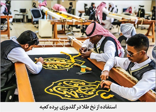 هدیه حاکمان خراسان به خانه خدا در ۶۰۰ سال پیش | ردای ایرانی بر قامت قبله مسلمانان