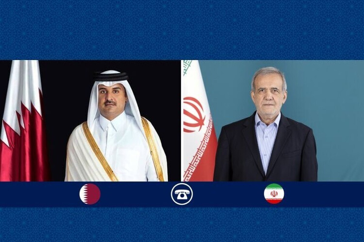 اعلام آمادگی ایران برای پایان&zwnj;دادن به تنش&zwnj;های منطقه | پزشکیان در گفت&zwnj;وگو با امیر قطر: زمان نشان&zwnj;دادن اراده طرف مقابل فرا رسیده است