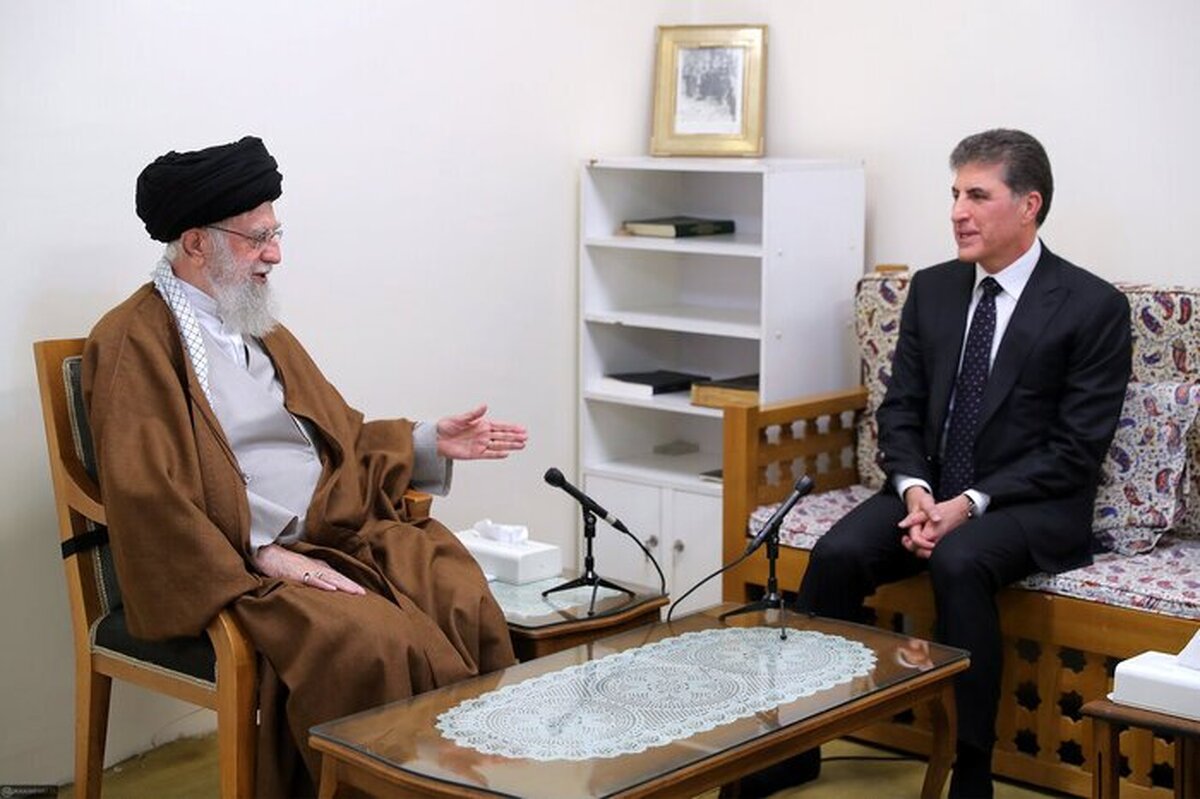 نیچیروان بارزانی در مراسم تشییع پیکر رهبر شهید ایران شرکت می‌کند