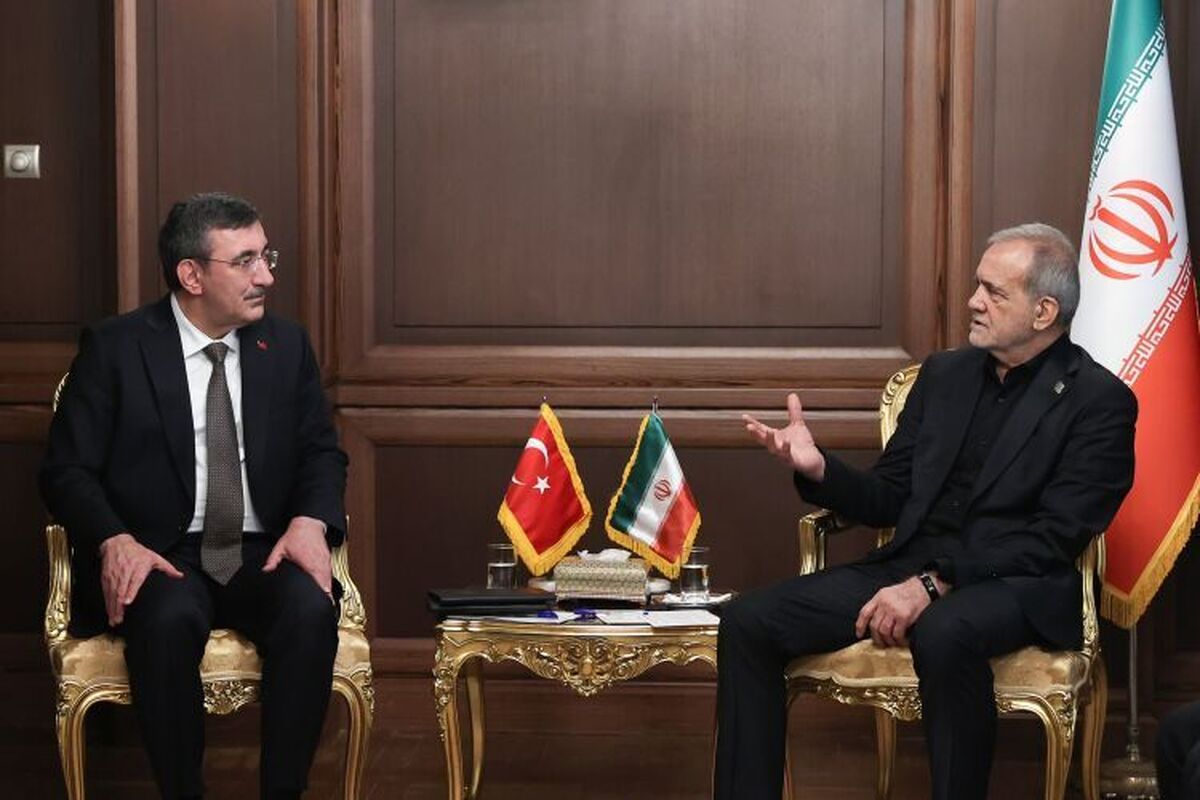 دیدار معاون رئیس‌جمهور ترکیه با دکتر پزشکیان | جوددت یلماز: ملت ما در غم و اندوه ملت ایران شریک است