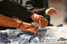 تأمین بیش از ۶۰ میلیون لیتر آب آشامیدنی برای مراسم تشییع پیکر رهبر شهید در مشهد | دوهزار شیر برداشت آب آشامیدنی در مسیر‌ها ایجاد شده است + فیلم
