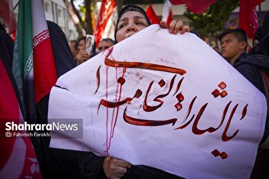 گزارش تصویری | اشک پرچم