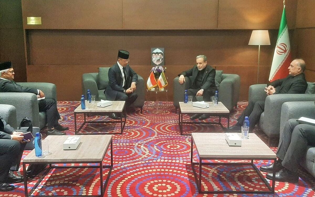 وزیر خارجه اندونزی در دیدار با عراقچی در مشهد: میلیون‌ها اندونزیایی دوستدار رهبر شهید ایران هستند + فیلم