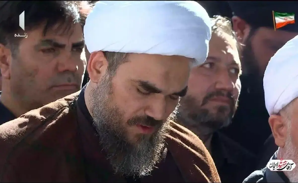 ویدیو| تصاویری دردناک از حضور حجت‌الاسلام محمدی گلپایگانی بر مزار دختر ۱۴ ماهه‌اش، «زهرا»