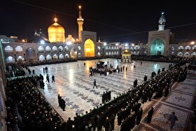 مراسم خطبه‌خوانی شب عاشورای حسینی در حرم مطهر امام رضا(ع) برگزار می‌شود (۳ تیر ۱۴۰۵)