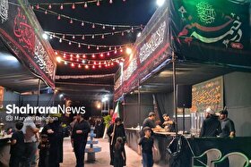 ایران حسین (ع) تا ابد پیروز است | زنده نگهداشتن یاد شهدای وطن در موکب هنری مردمی «دستخط» + فیلم