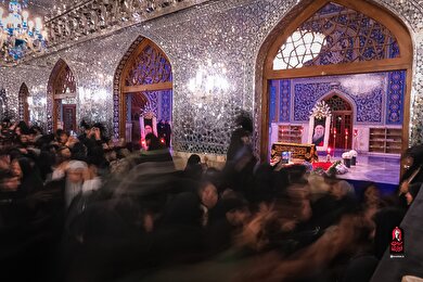 گزارش تصویری | زیارت مزار مطهر رهبر شهید انقلاب اسلامی در حرم مطهر رضوی