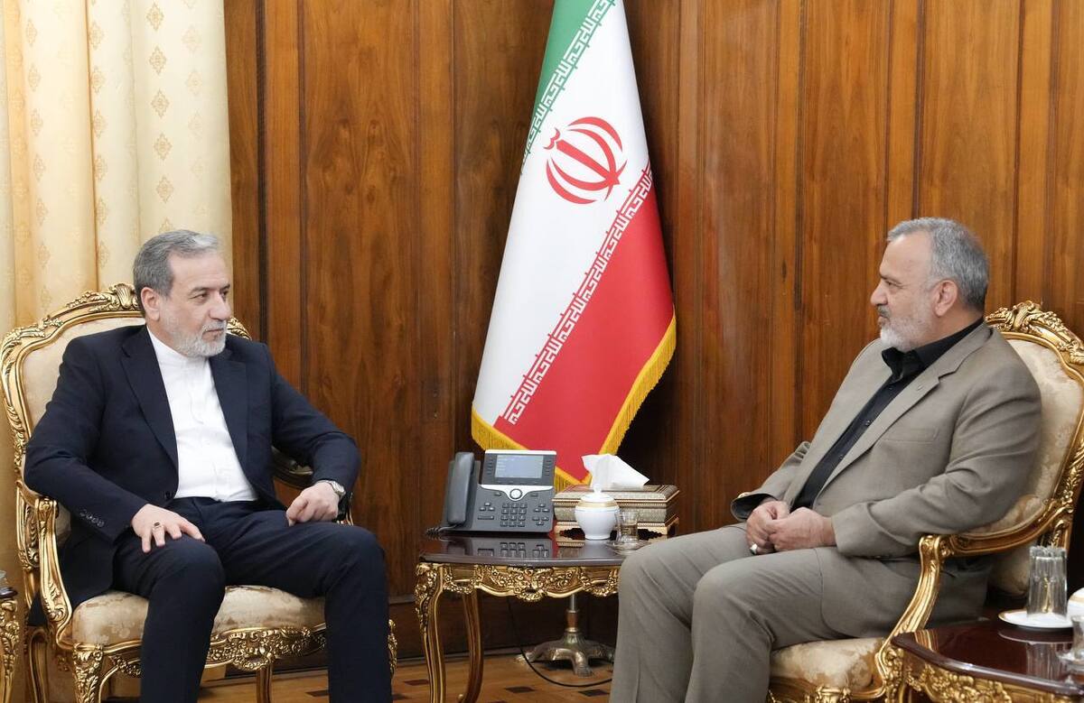 دیدار رئیس سازمان حج و زیارت با وزیر امور خارجه (۲۲ تیر ۱۴۰۵)
