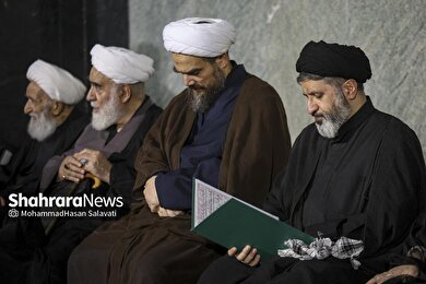 گزارش تصویری | شب چهارم مراسم بزرگداشت رهبر شهید انقلاب اسلامی در حرم مطهر رضوی