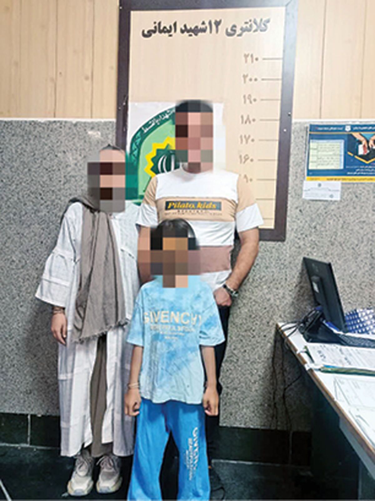 سوءاستفاده زوج قمی از دختر ۷ ساله شان برای سرقت از طلافروشی‌ها + عکس