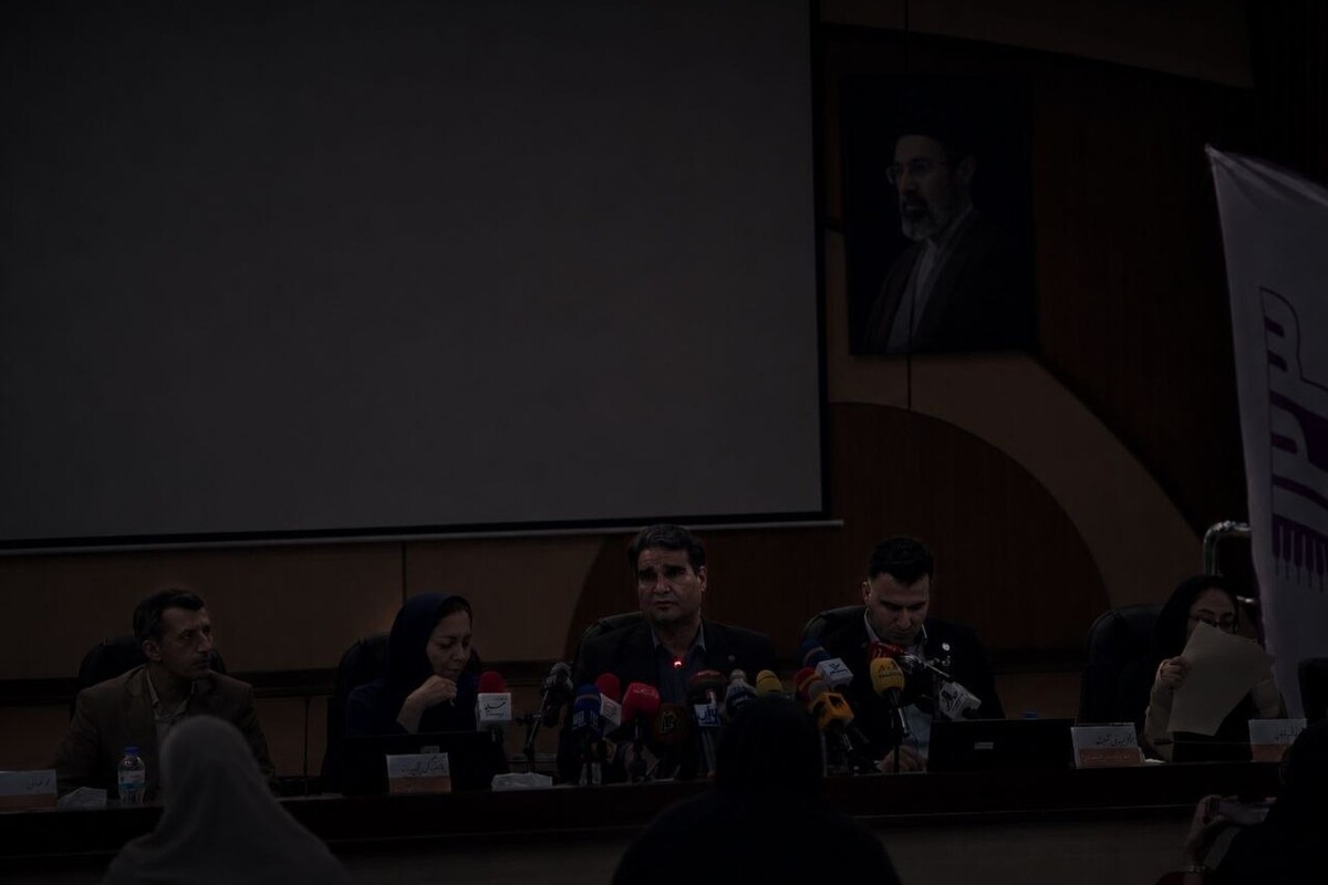 قطع برق در نشست خبری مدیرکل بهزیستی خراسان رضوی + ویدئو