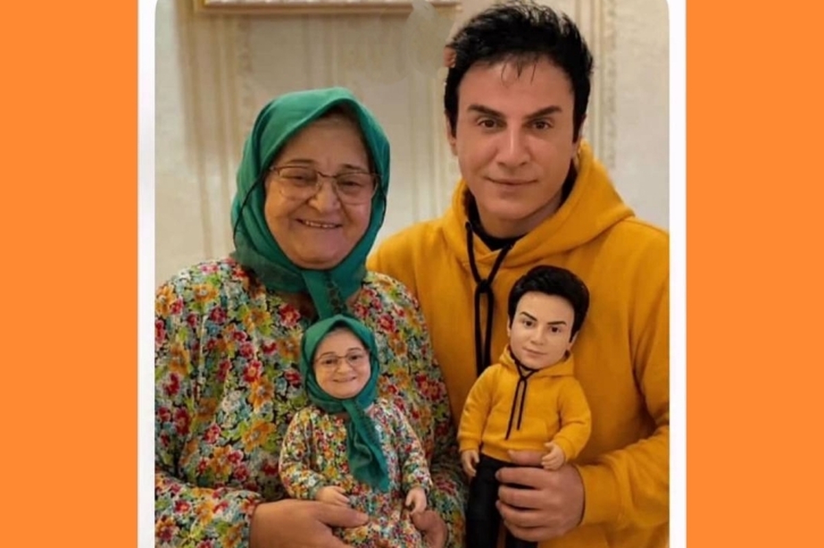 واکنش هنرمندان به درگذشت مادر داریوش فرضیایی معروف به عموپورنگ + تصاویر