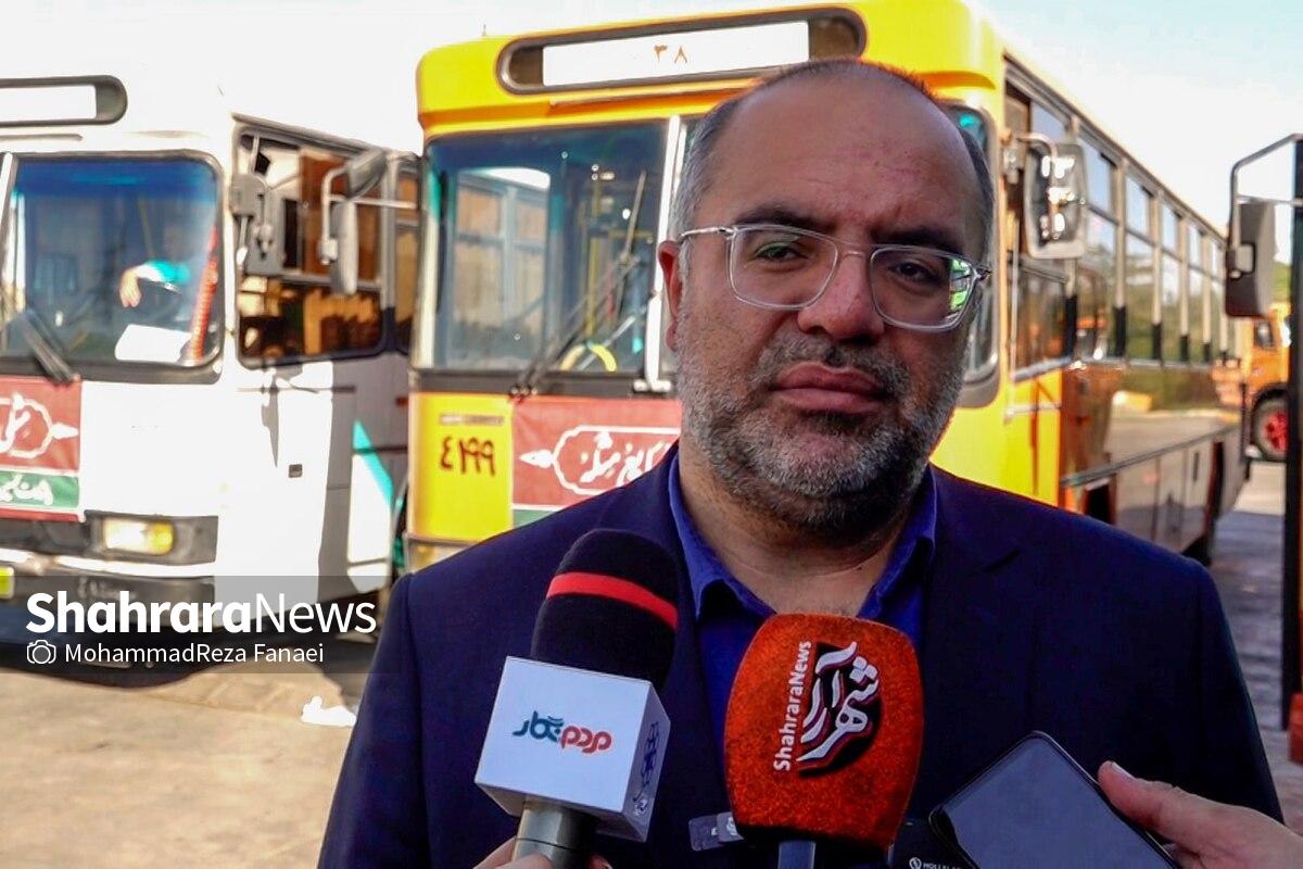 ماموریت ۲۰ روزه سازمان اتوبوسرانی مشهد برای خدمت‌رسانی به زائران حسینی