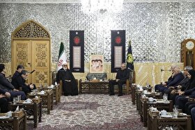 دیدار رئیس جمهور با تولیت آستان قدس رضوی (۳ تیر ۱۴۰۵)