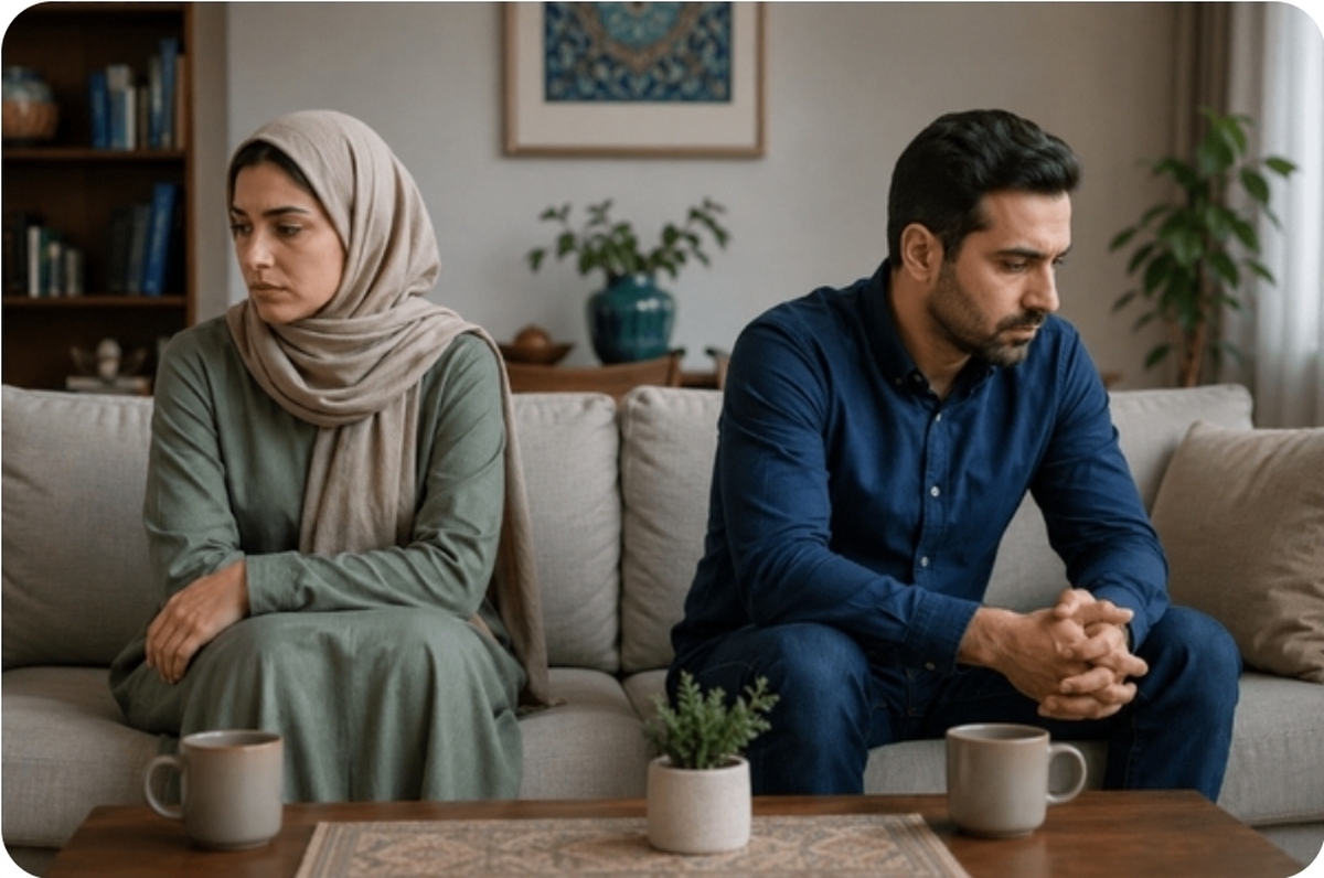 ایجاد فاصله عاطفی میان زن و شوهر&zwnj;ها در میانه زندگی مشترک چه دلایلی دارد؟