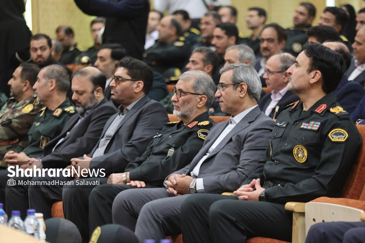 مراسم تکریم و معارفه فرمانده انتظامی خراسان رضوی برگزار شد (۳۱ تیر ۱۴۰۵) + فیلم