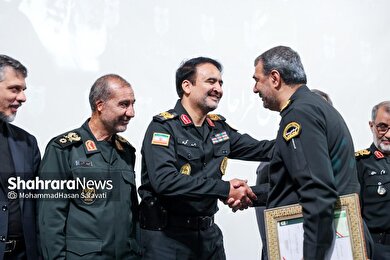 گزارش تصویری | مراسم تکریم و معارفه فرمانده ارشد انتظامی استان خراسان رضوی